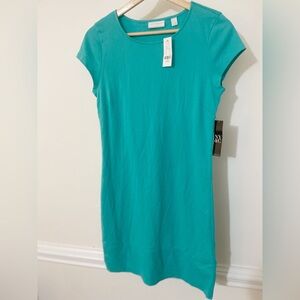 NY & Company Teal Bodycon Mini‎ Dress | XS | New With Tags